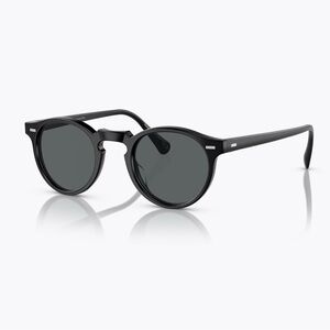 Oliver Peoples “Gregory Peck” Black Polarized Sunglasses